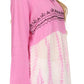 Sakkas Carla Tie Dye Embroidered Tunic Top / Blouse