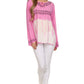 Sakkas Carla Tie Dye Embroidered Tunic Top / Blouse