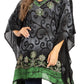Sakkas Adalwin Desert Sun Lightweight Circle Ponch Tunic Top Blouse W / Embroidery