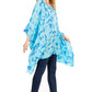 Sakkas Adalwin Desert Sun Lightweight Circle Ponch Tunic Top Blouse W / Embroidery