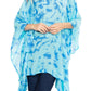 Sakkas Adalwin Desert Sun Lightweight Circle Ponch Tunic Top Blouse W / Embroidery