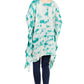 Sakkas Adalwin Desert Sun Lightweight Circle Ponch Tunic Top Blouse W / Embroidery