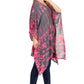 Sakkas Adalwin Desert Sun Lightweight Circle Ponch Tunic Top Blouse W / Embroidery