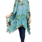 Sakkas Adalwin Desert Sun Lightweight Circle Ponch Tunic Top Blouse W / Embroidery