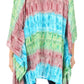 Sakkas Adalwin Desert Sun Lightweight Circle Ponch Tunic Top Blouse W / Embroidery