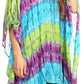 Sakkas Adalwin Desert Sun Lightweight Circle Ponch Tunic Top Blouse W / Embroidery