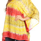 Sakkas Adalwin Desert Sun Lightweight Circle Ponch Tunic Top Blouse W / Embroidery
