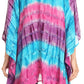 Sakkas Adalwin Desert Sun Lightweight Circle Ponch Tunic Top Blouse W / Embroidery