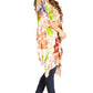 Sakkas Adalwin Second TieDye Desert Sun Circle Ponch Tunic Top Blouse W/Embroidery