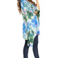 Sakkas Adalwin Second TieDye Desert Sun Circle Ponch Tunic Top Blouse W/Embroidery