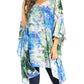 Sakkas Adalwin Second TieDye Desert Sun Circle Ponch Tunic Top Blouse W/Embroidery