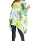 Sakkas Adalwin Second TieDye Desert Sun Circle Ponch Tunic Top Blouse W/Embroidery