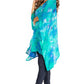 Sakkas Adalwin Second TieDye Desert Sun Circle Ponch Tunic Top Blouse W/Embroidery