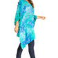 Sakkas Adalwin Second TieDye Desert Sun Circle Ponch Tunic Top Blouse W/Embroidery