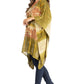 Sakkas Adalwin Second TieDye Desert Sun Circle Ponch Tunic Top Blouse W/Embroidery