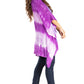 Sakkas Adalwin Second TieDye Desert Sun Circle Ponch Tunic Top Blouse W/Embroidery