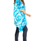 Sakkas Adalwin Second TieDye Desert Sun Circle Ponch Tunic Top Blouse W/Embroidery