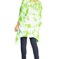 Sakkas Adalwin Second TieDye Desert Sun Circle Ponch Tunic Top Blouse W/Embroidery