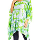 Sakkas Adalwin Second TieDye Desert Sun Circle Ponch Tunic Top Blouse W/Embroidery