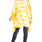 Sakkas Adalwin Second TieDye Desert Sun Circle Ponch Tunic Top Blouse W/Embroidery