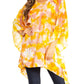 Sakkas Adalwin Second TieDye Desert Sun Circle Ponch Tunic Top Blouse W/Embroidery