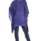 Sakkas Adalwin Third Tie Dye Desert Sun Circle Ponch Tunic Top Blouse W/Embroidery