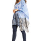 Sakkas Adalwin Third Tie Dye Desert Sun Circle Ponch Tunic Top Blouse W/Embroidery