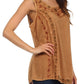 Sakkas Anika Stonewashed Rayon Blouse