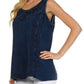 Sakkas Anika Stonewashed Rayon Blouse