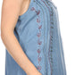 Sakkas Anika Stonewashed Rayon Blouse