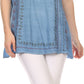 Sakkas Anika Stonewashed Rayon Blouse