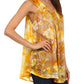 Sakkas Monika Embroidered Sleeveless Blouse