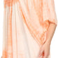 Sakkas Ragini Tie Dye  Lace Accent Delicate Embroidered Poncho Top / Cover Up