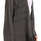 Sakkas Isenia Cardigan Open Front Kimono Long Sleeve Embroidered Top Blouse Lace