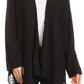 Sakkas Isenia Cardigan Open Front Kimono Long Sleeve Embroidered Top Blouse Lace