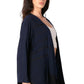 Sakkas Isenia Cardigan Open Front Kimono Long Sleeve Embroidered Top Blouse Lace