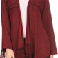 Sakkas Isenia Cardigan Open Front Kimono Long Sleeve Embroidered Top Blouse Lace