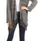 Sakkas Isenia Cardigan Open Front Kimono Long Sleeve Embroidered Top Blouse Lace