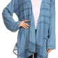 Sakkas Isenia Cardigan Open Front Kimono Long Sleeve Embroidered Top Blouse Lace