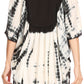 Sakkas Martina Delicate Embroidered Tie Dye Poncho Top / Cover Up