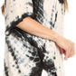 Sakkas Martina Delicate Embroidered Tie Dye Poncho Top / Cover Up