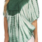 Sakkas Martina Delicate Embroidered Tie Dye Poncho Top / Cover Up