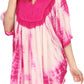 Sakkas Martina Delicate Embroidered Tie Dye Poncho Top / Cover Up
