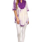 Sakkas Martina Delicate Embroidered Tie Dye Poncho Top / Cover Up