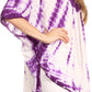 Sakkas Martina Delicate Embroidered Tie Dye Poncho Top / Cover Up