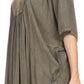 Sakkas Martina Delicate Embroidered Tie Dye Poncho Top / Cover Up