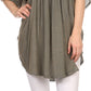 Sakkas Martina Delicate Embroidered Tie Dye Poncho Top / Cover Up