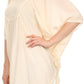 Sakkas Martina Delicate Embroidered Tie Dye Poncho Top / Cover Up