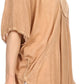 Sakkas Martina Delicate Embroidered Tie Dye Poncho Top / Cover Up