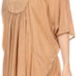 Sakkas Martina Delicate Embroidered Tie Dye Poncho Top / Cover Up
